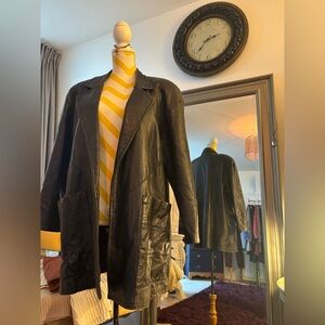 Vintage Remy Leather Black Jacket😎